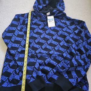 Nike womens logo hoodie sweatshirt